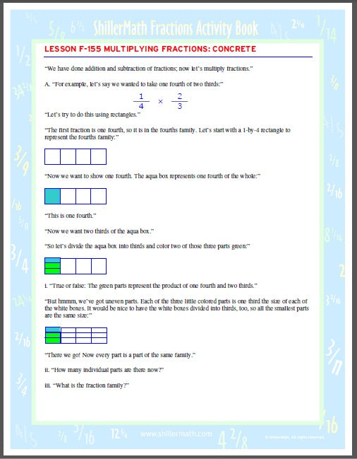 Fractions Kit (G1-G8)