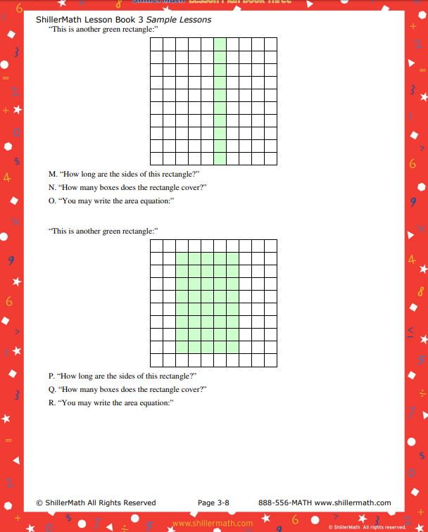 Math Lesson Book 3