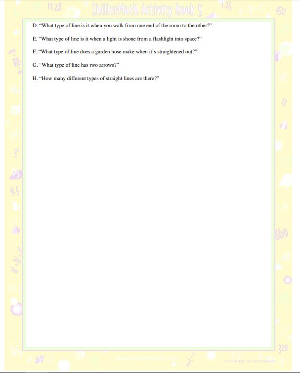 Math Lesson Book 5