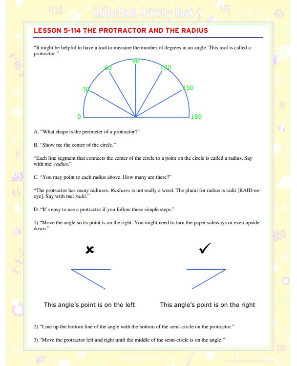 Math Lesson Book 5
