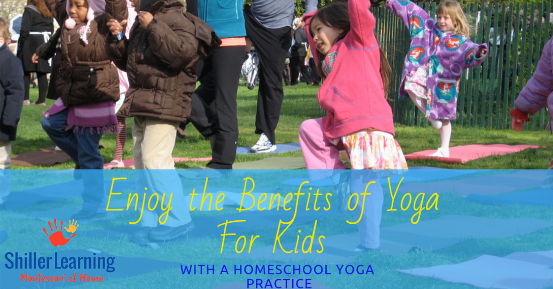 Yoga For Kids with a Homeschool Yoga Practice