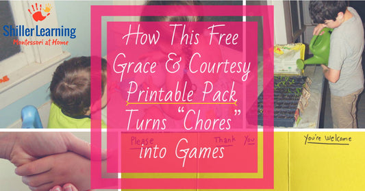 How This Free Grace & Courtesy Printable Pack Turns “Chores” into Games