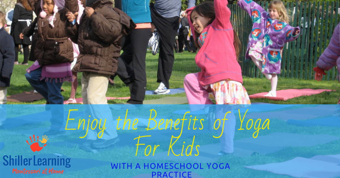 Yoga For Kids with a Homeschool Yoga Practice