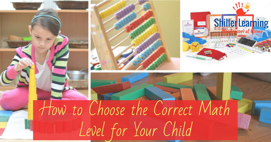 How to Choose the Correct Math Level for Your Child