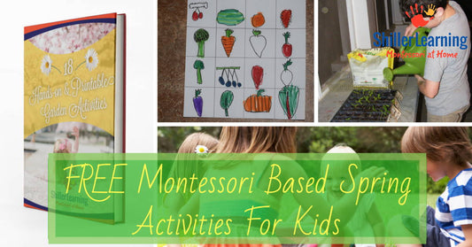 Free Montessori Based Spring Activities For Kids