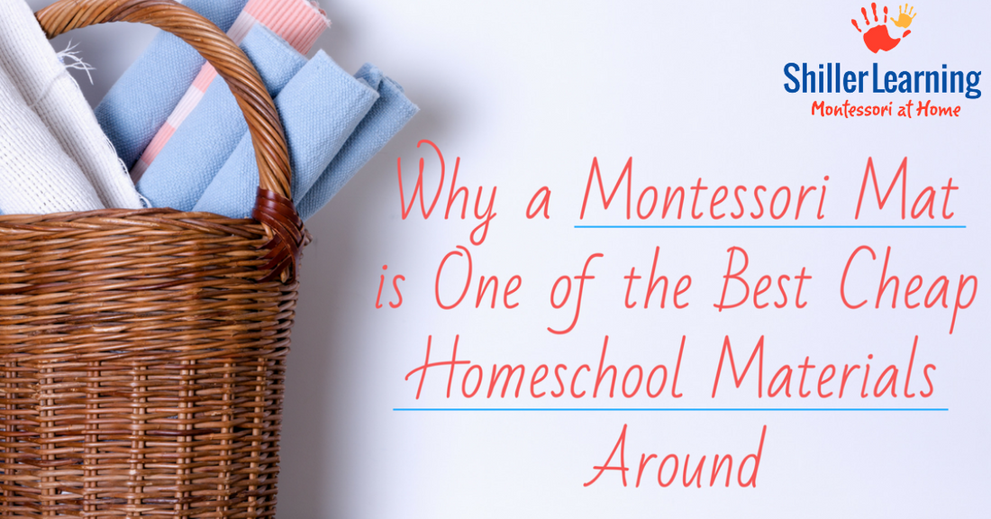 Why a Montessori Mat is One of the Best Cheap Homeschool Materials Around