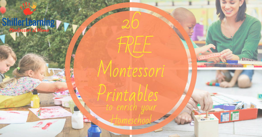 26 FREE Montessori Printables to Enrich your Homeschool