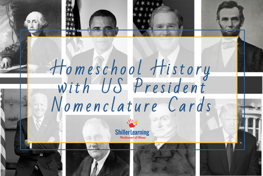 Homeschool History with US President Nomenclature Cards