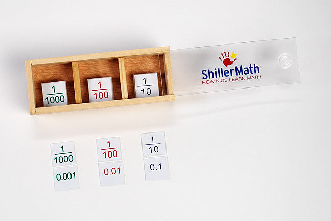 Decimal Fraction Chips (16 x 3)