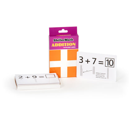 Math Flashcard 4-Pack - Basic Addition, Subtraction, Multiplication, and Division