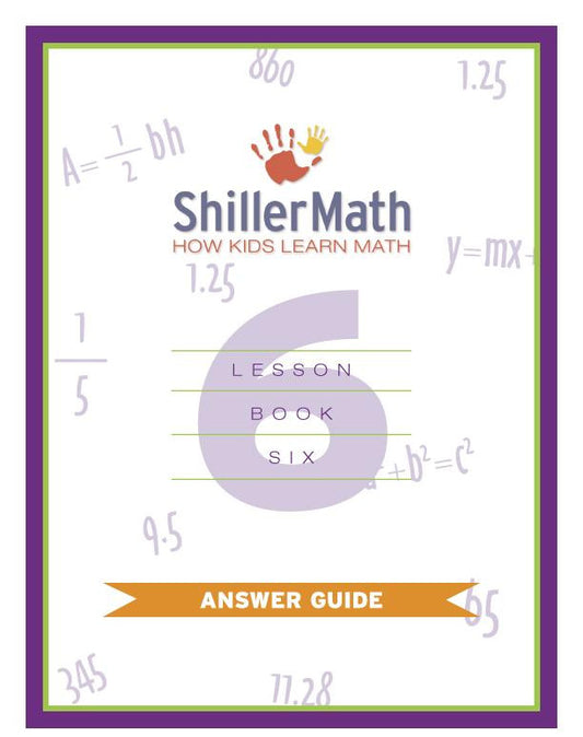 Math Answer Guide 6