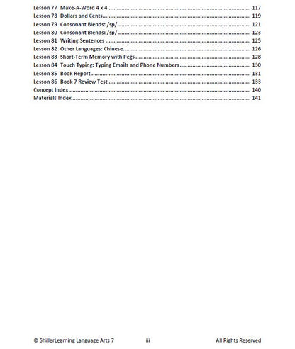 Language Arts Kit B (G1-G4)