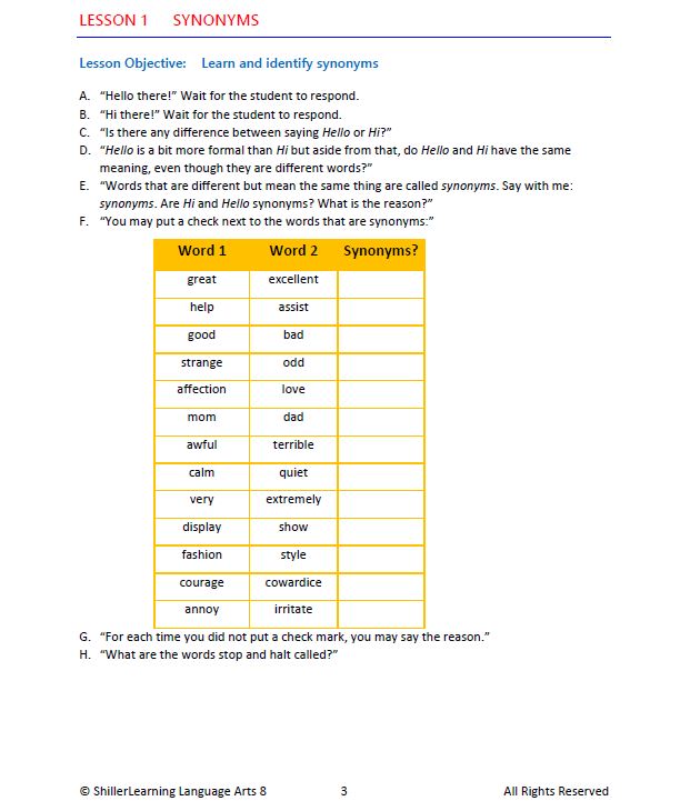 Language Arts Kit B (G1-G4)