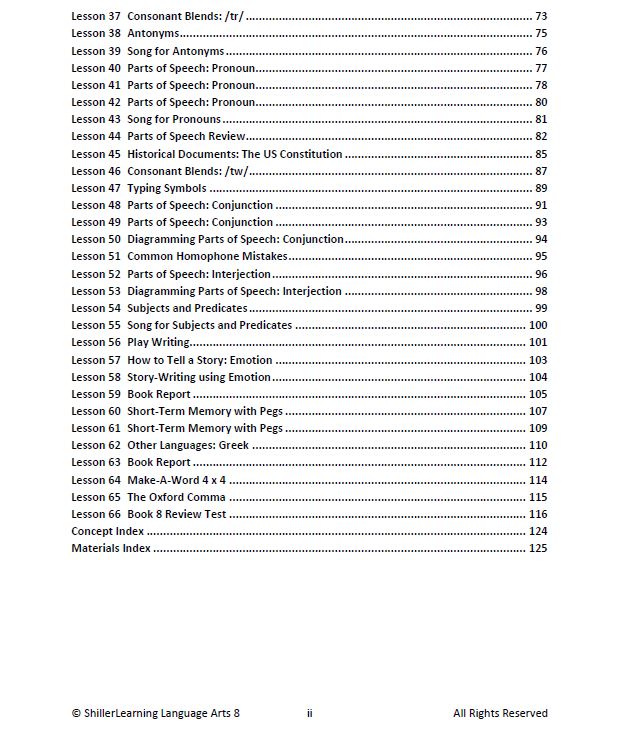 Language Arts Kit B (G1-G4)