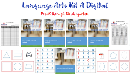 Language Arts Kit A (pre-k(3)/kindergarten/1st grade)