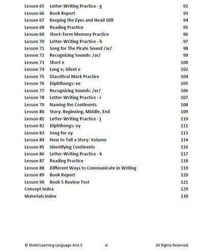 Language Arts Kit B (G1-G4)