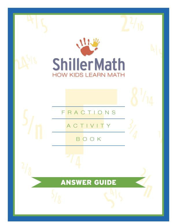 Fractions Answer Guide