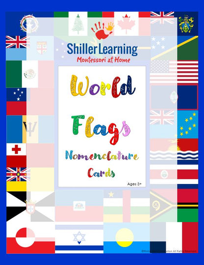 World Flags Nomenclature Cards