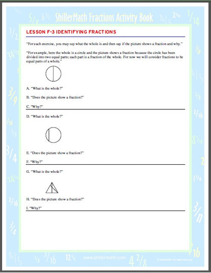 Fractions Kit (G1-G8)