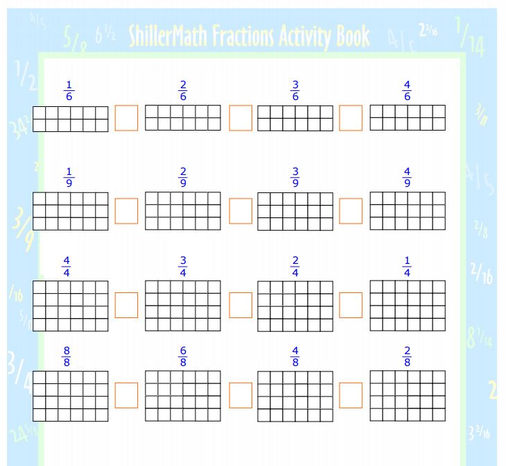 Fractions Lesson Book